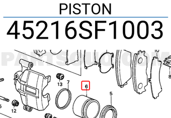 Honda 45216SF1003 PISTON