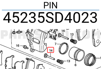 Honda 45235SD4023 PIN