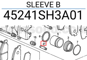 Honda 45241SH3A01 SLEEVE B