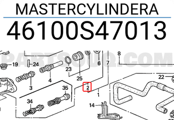 Honda 46100S47013 MASTERCYLINDERA
