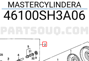 Honda 46100SH3A06 MASTERCYLINDERA