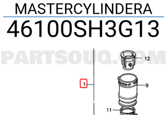 Honda 46100SH3G13 MASTERCYLINDERA