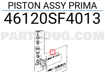 Honda 46120SF4013 PISTON ASSY PRIMA