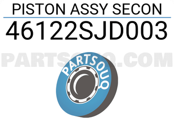 Honda 46122SJD003 PISTON ASSY SECON