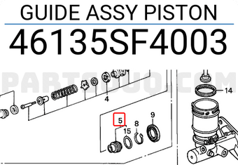 Honda 46135SF4003 GUIDE ASSY PISTON
