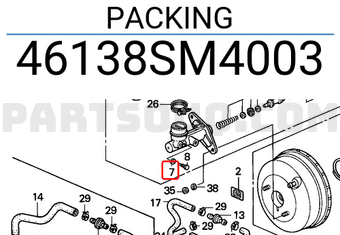 Honda 46138SM4003 PACKING