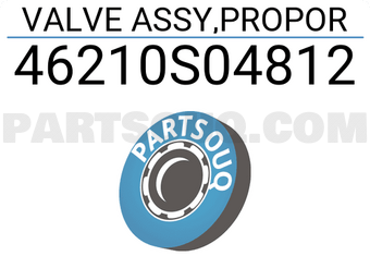Honda 46210S04812 VALVE ASSY,PROPOR