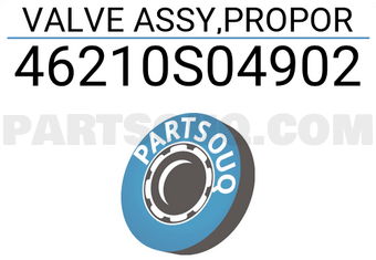 Honda 46210S04902 VALVE ASSY,PROPOR