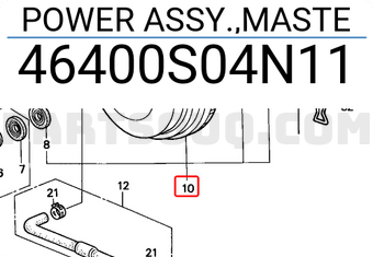 Honda 46400S04N11 POWER ASSY.,MASTE