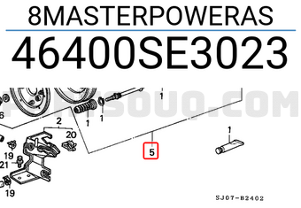 Honda 46400SE3023 8MASTERPOWERAS