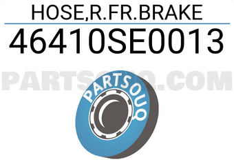 Honda 46410SE0013 HOSE,R.FR.BRAKE