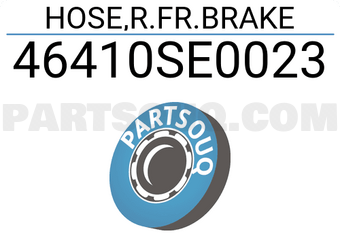 Honda 46410SE0023 HOSE,R.FR.BRAKE