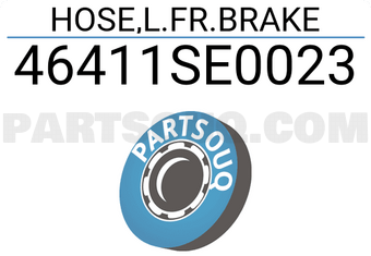 Honda 46411SE0023 HOSE,L.FR.BRAKE