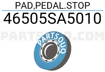 Honda 46505SA5010 PAD,PEDAL.STOP