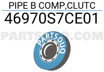 Honda 46970S7CE01 PIPE B COMP,CLUTC
