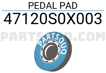 Honda 47120S0X003 PEDAL PAD