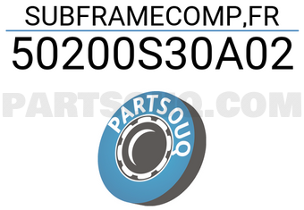 Honda 50200S30A02 SUBFRAMECOMP,FR