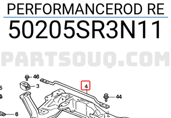 Honda 50205SR3N11 PERFORMANCEROD RE