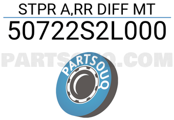Honda 50722S2L000 STPR A,RR DIFF MT