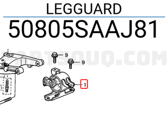 Honda 50805SAAJ81 LEGGUARD