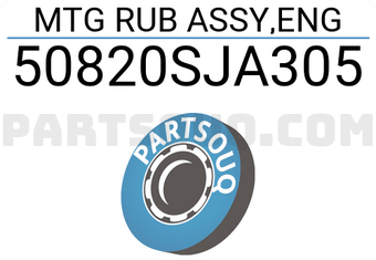 Honda 50820SJA305 MTG RUB ASSY,ENG
