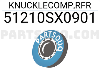 Honda 51210SX0901 KNUCKLECOMP,RFR