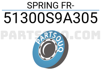 Honda 51300S9A305 SPRING FR