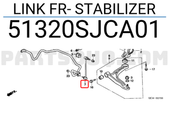 Honda 51320SJCA01 LINK FR- STABILIZER