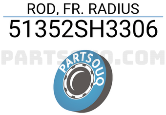 Honda 51352SH3306 ROD, FR. RADIUS