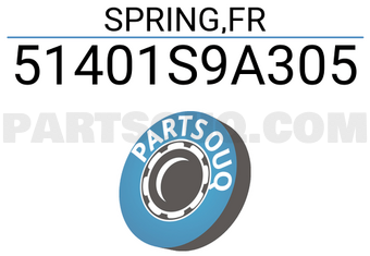 Honda 51401S9A305 SPRING,FR