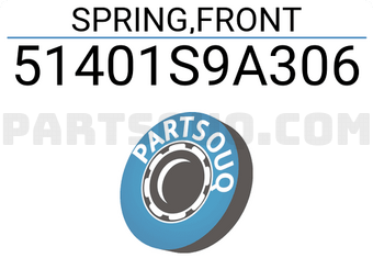 Honda 51401S9A306 SPRING,FRONT