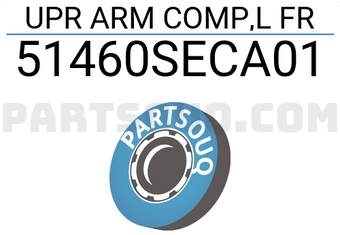 Honda 51460SECA01 UPR ARM COMP,L FR