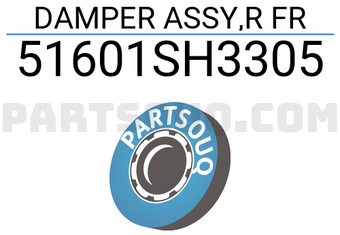 Honda 51601SH3305 DAMPER ASSY,R FR