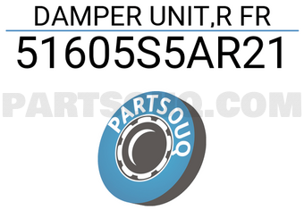 Honda 51605S5AR21 DAMPER UNIT,R FR