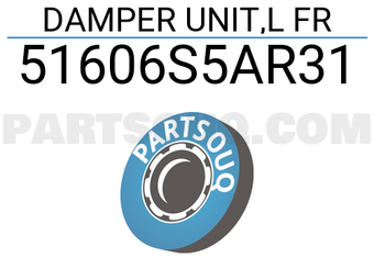 Honda 51606S5AR31 DAMPER UNIT,L FR
