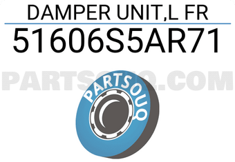 Honda 51606S5AR71 DAMPER UNIT,L FR
