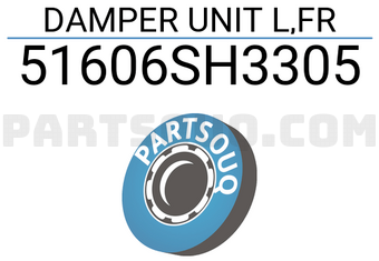 Honda 51606SH3305 DAMPER UNIT L,FR