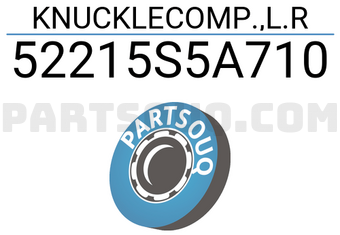 Honda 52215S5A710 KNUCKLECOMP.,L.R