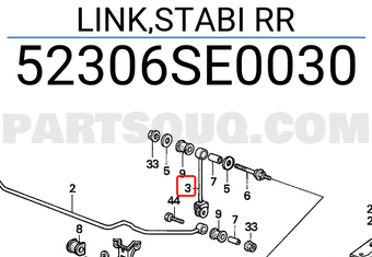Honda 52306SE0030 LINK,STABI RR