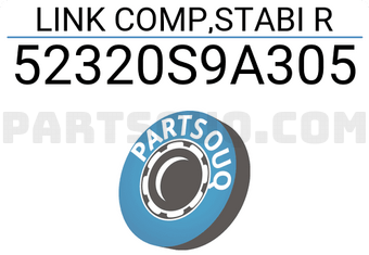 Honda 52320S9A305 LINK COMP,STABI R