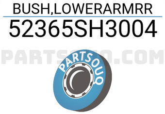 Honda 52365SH3004 BUSH,LOWERARMRR