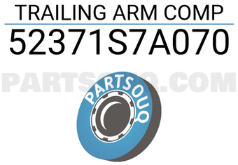 Honda 52371S7A070 TRAILING ARM COMP