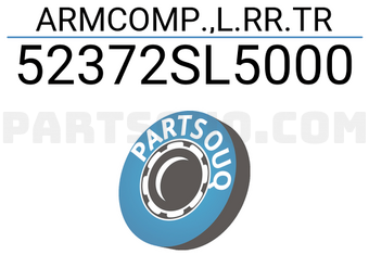 Honda 52372SL5000 ARMCOMP.,L.RR.TR