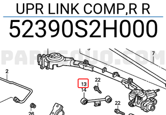 Honda 52390S2H000 UPR LINK COMP,R R