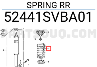 Honda 52441SVBA01 SPRING RR