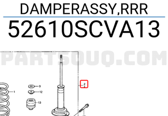 Honda 52610SCVA13 DAMPERASSY,RRR