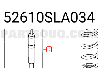 Honda 52610SLA034 ASSY