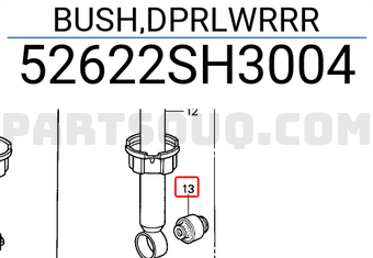 Honda 52622SH3004 BUSH,DPRLWRRR