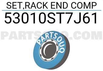 Honda 53010ST7J61 SET,RACK END COMP