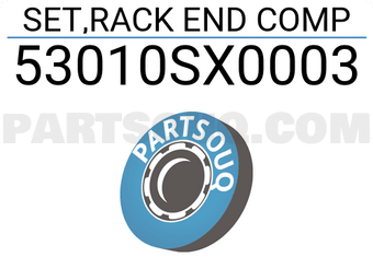 Honda 53010SX0003 SET,RACK END COMP